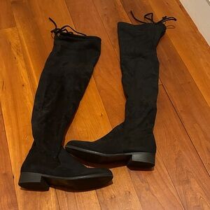 A NEW DAY! Elegant Black Over-the-Knee Boots
